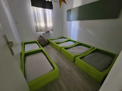 Le dortoir vert pour le temps du repos
